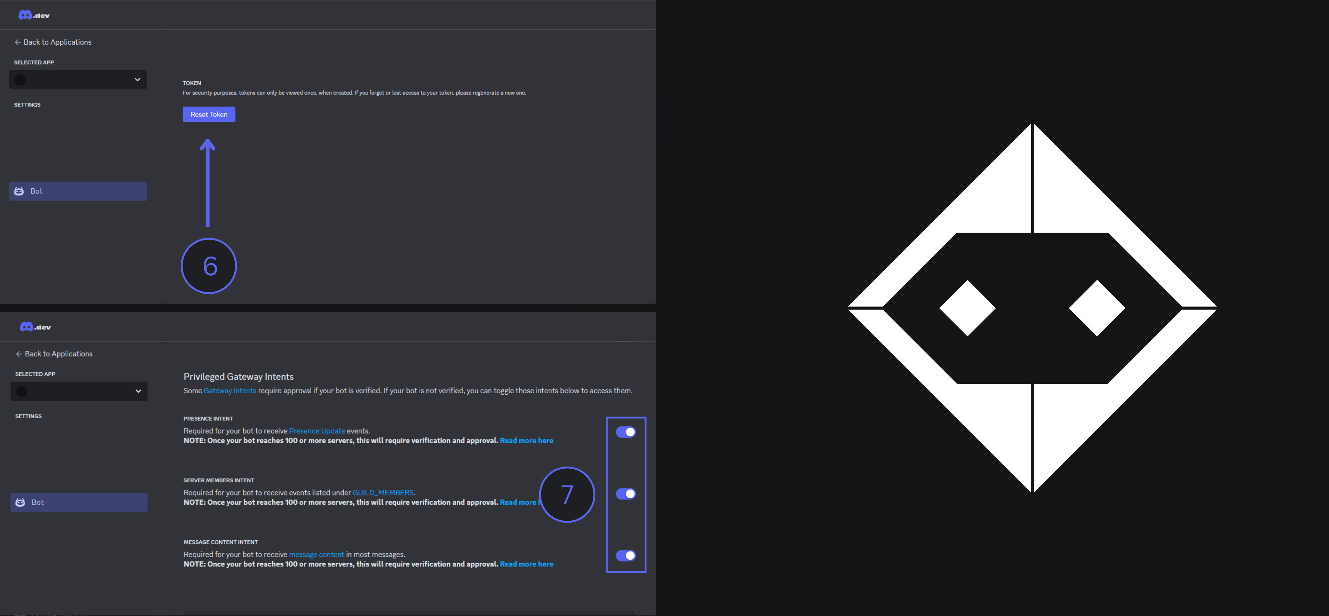 How to get a Discord application token (2)