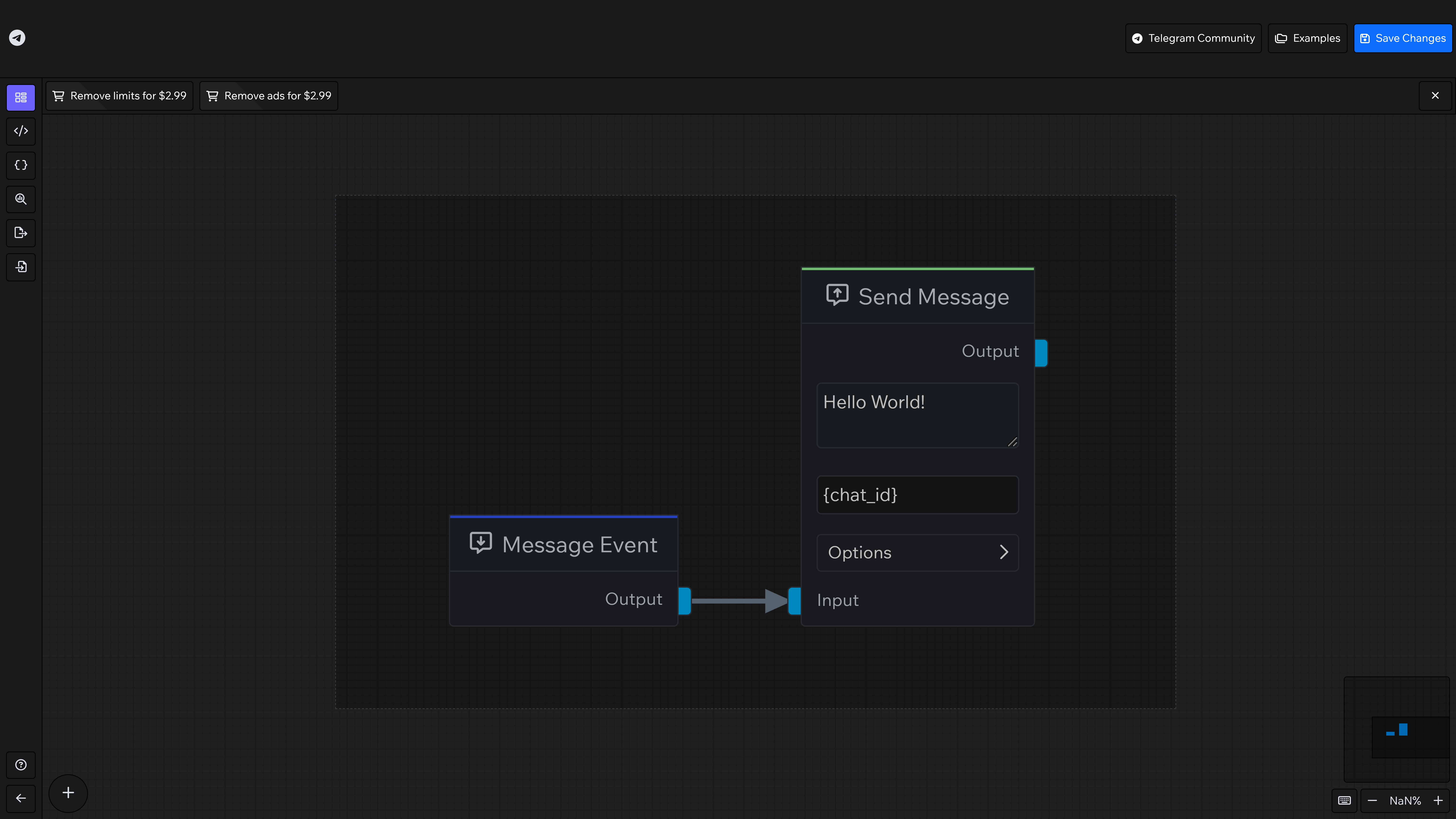 This is how you can select nodes by holding the middle-mouse button.